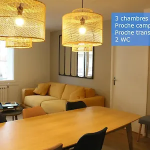 Appartement Bienvenue Chez Ed, Villeurbanne